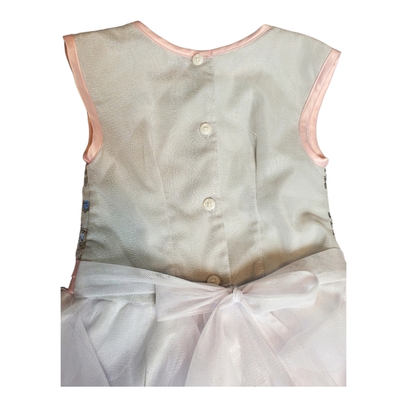 Jona Michelle Girls Dress with Sequins - Picture 3 of 4